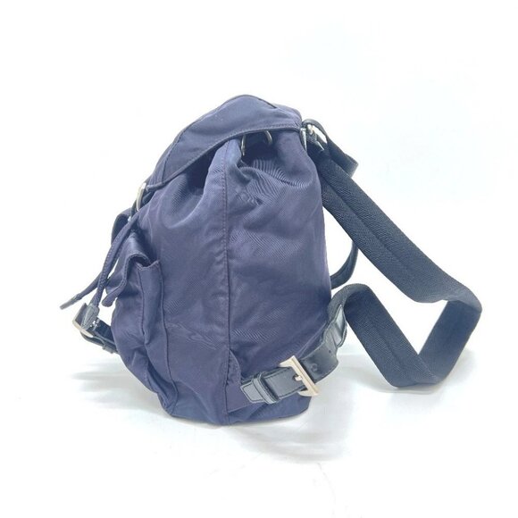 PRADA B6677 VELA Backpack Nylon / Leather PRUGNA Purple Based main image 13